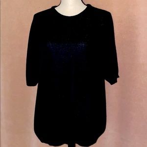 Laura Scott Sweater-Short Sleeve Pullover